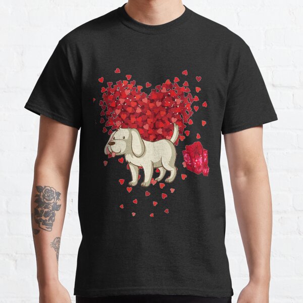 Valentines Day Funny Dog  Classic T-Shirt
