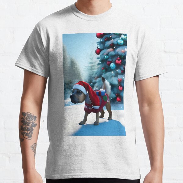 Dog lover Christmas HeyBonnArt Classic T-Shirt