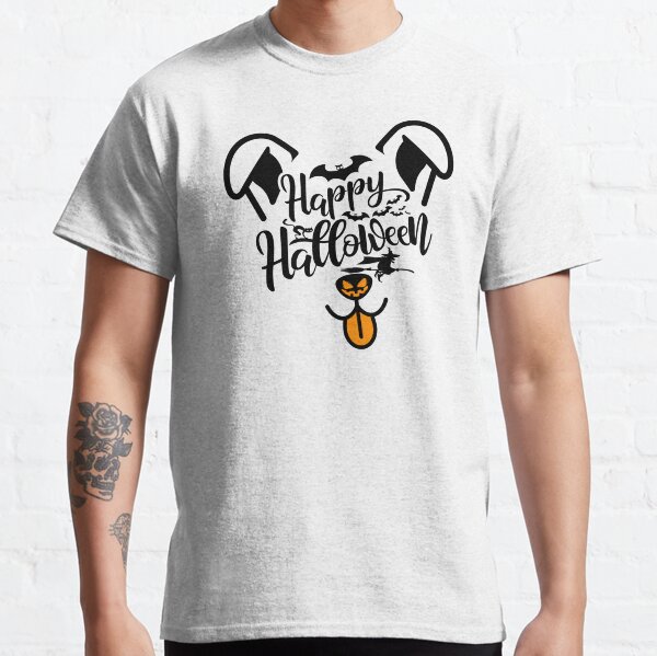 Halloween Jack Russell dog  Classic T-Shirt