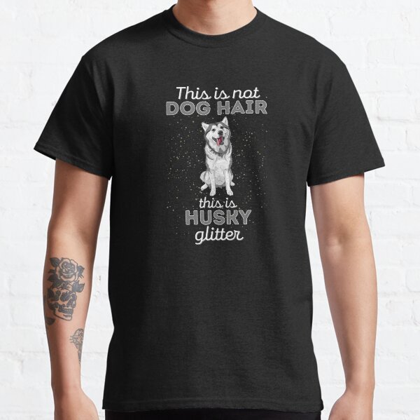 This Is Husky Glitter Classic T-Shirt