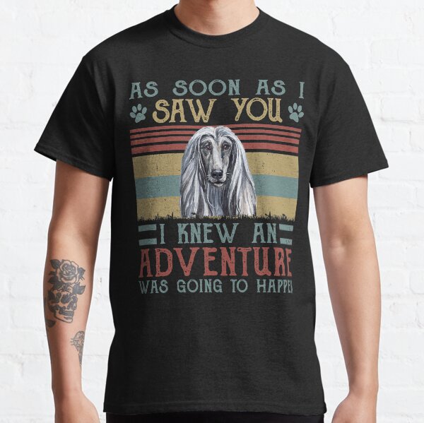 Dogs Lover - As Soon As I Saw You Afghan Classic T-Shirt