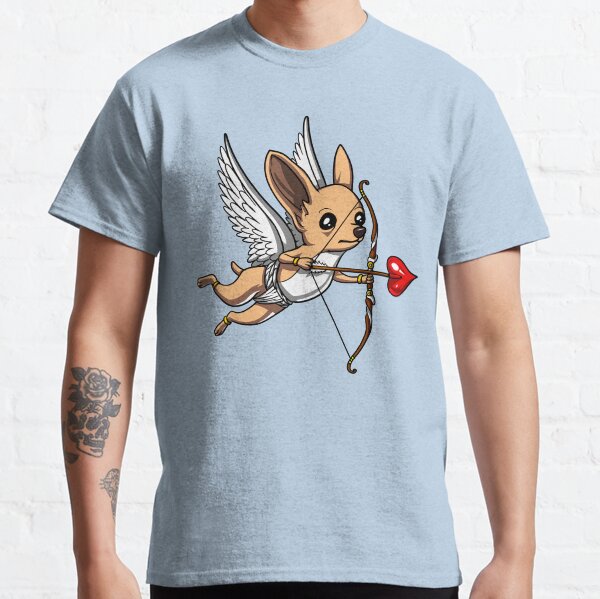 Cute Chihuahua Dog Cupid Classic T-Shirt