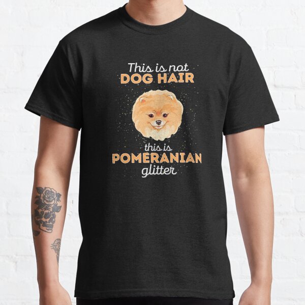 This Is Pomeranian Dog Glitter Classic T-Shirt