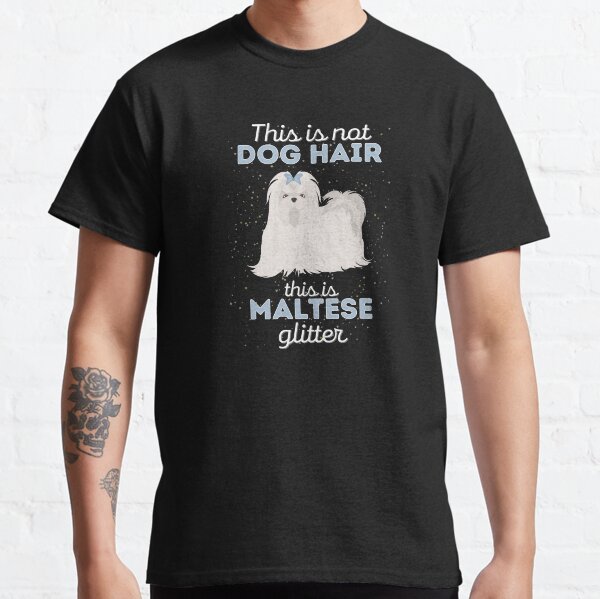 This Is Maltese Dog Glitter Classic T-Shirt