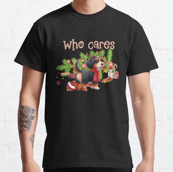 Reindeer Games Bernedoodle - Holiday Festive Mischief Classic T-Shirt