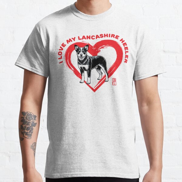 I Love My Lancashire Heeler - I Love my dog - Alert dog Classic T-Shirt
