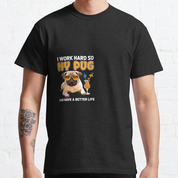 Funny Pug Shirt Pug Lover Classic T-Shirt