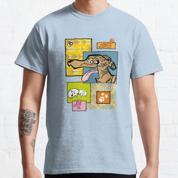 Greyhound - Light Brindle (Collage) Classic T-Shirt