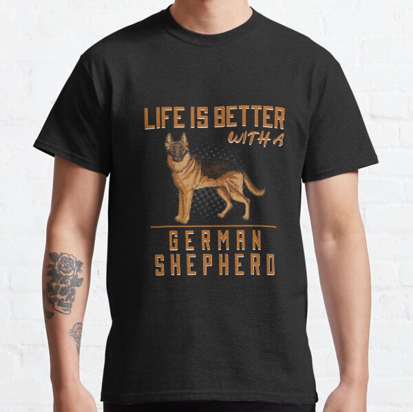 German Shepherd Dog Owner Dog Saying Classic T-Shirt