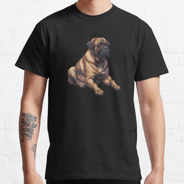 Pixel Mastiff Classic T-Shirt