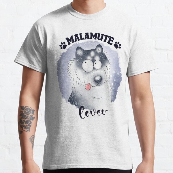 Funny Alaskan Malamute Dog Lover Classic T-Shirt