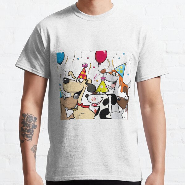 Dogs having a party! Classic T-Shirt
