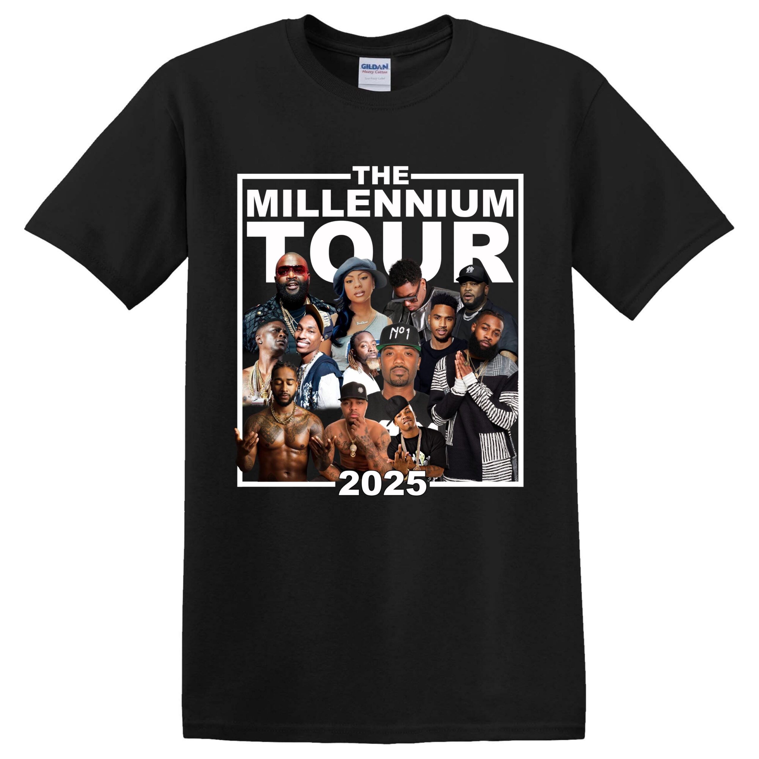 Millennium 2025 Tour Fan, Gift, Concert Tshirt The Millennium Tour 2025 Shirt Unisex 