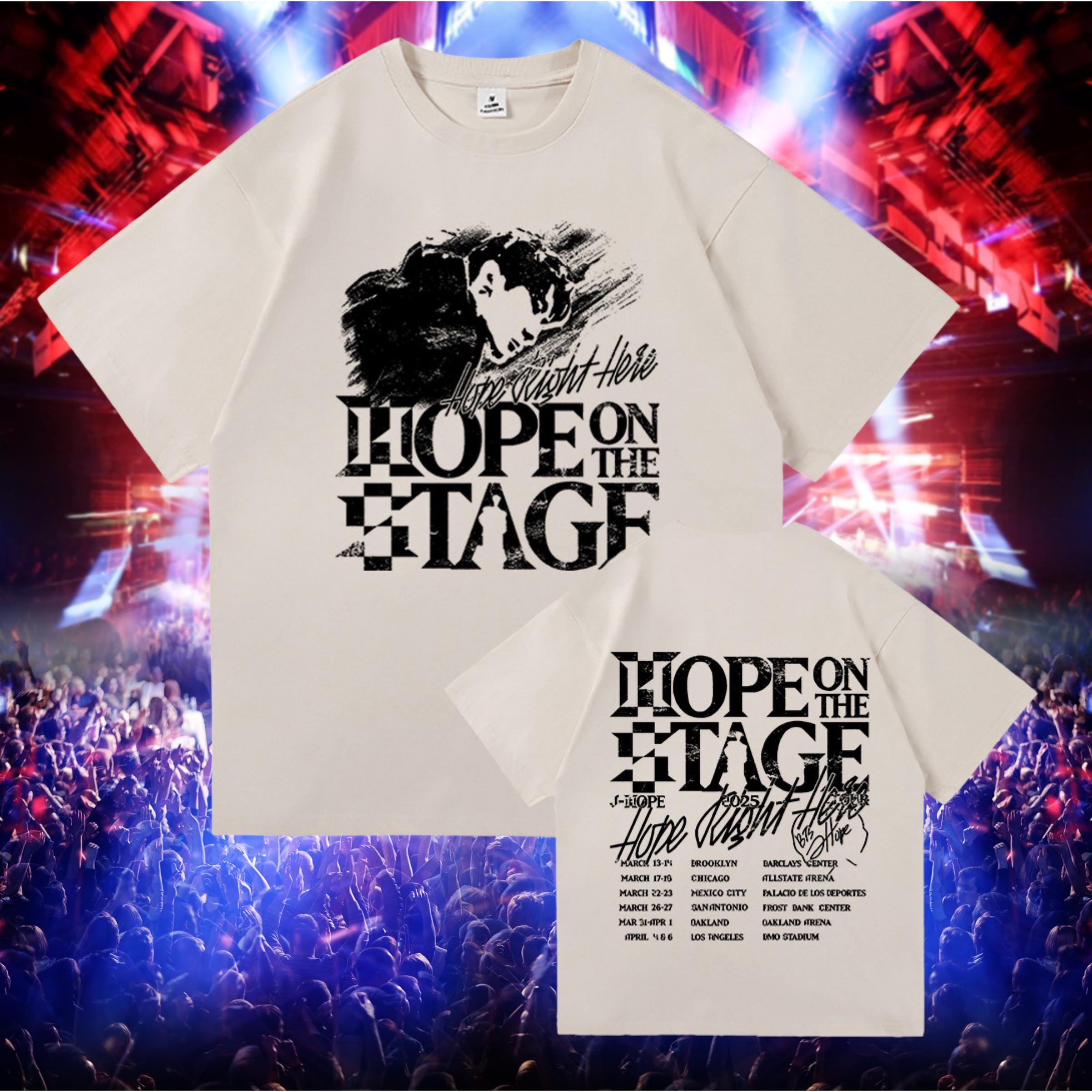 J-Hope Shirt, Hope On The Stage Shirt, Jhope Tour Shirt,K-Pop Inspired Tour 2025 Shirt, Concert Tee, Army Fan Merch, Music Lover Gift