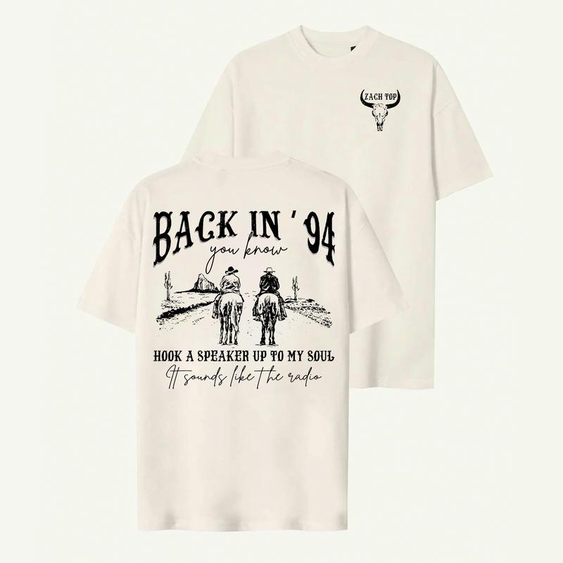 Zach Top Back In 94 Shirt, Zach Bryan 2025 Shirt, Zach Top Merch, Country Music