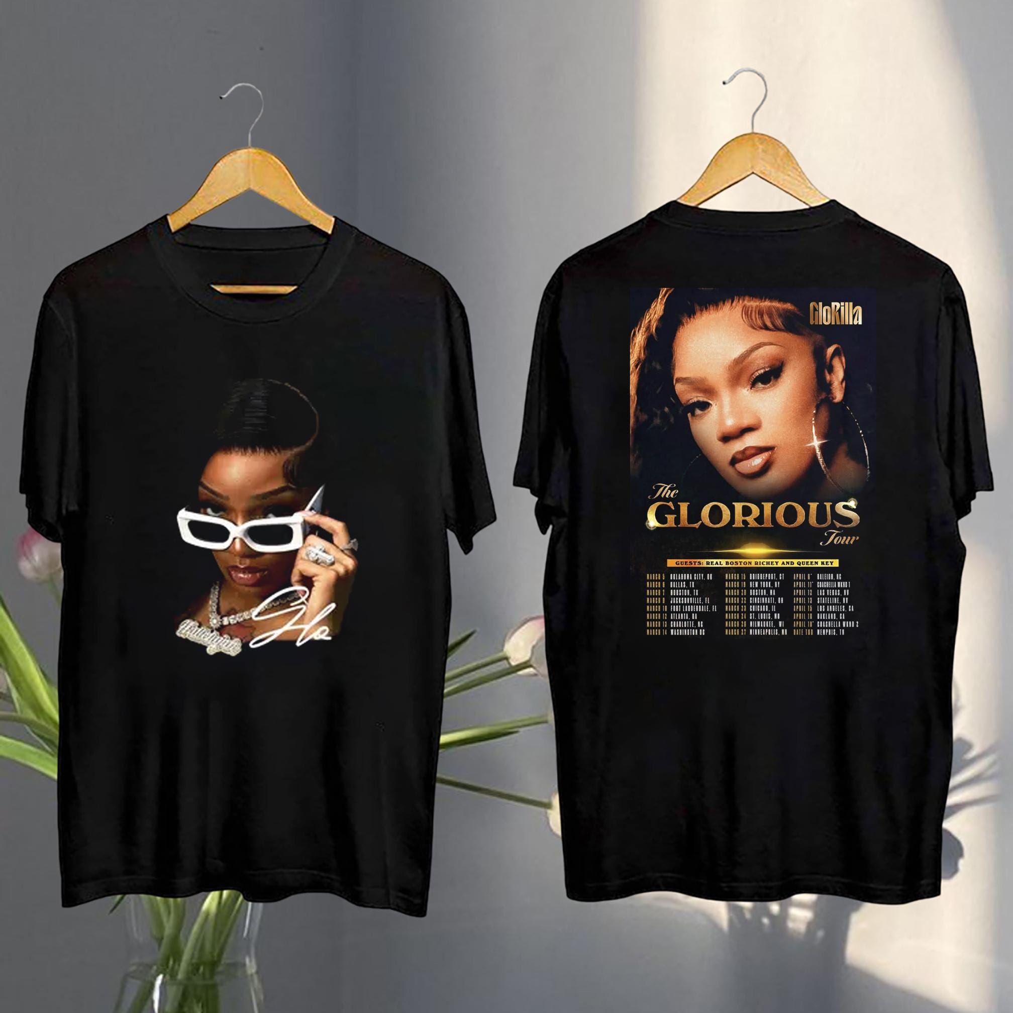 Glorilla Glorious Tour 2025 Shirt, Glorilla Merch, Glorilla 2025 Concert, Glorilla Fan Shirt, Glorilla 90S Vintage Shirt, Glorilla Graphic