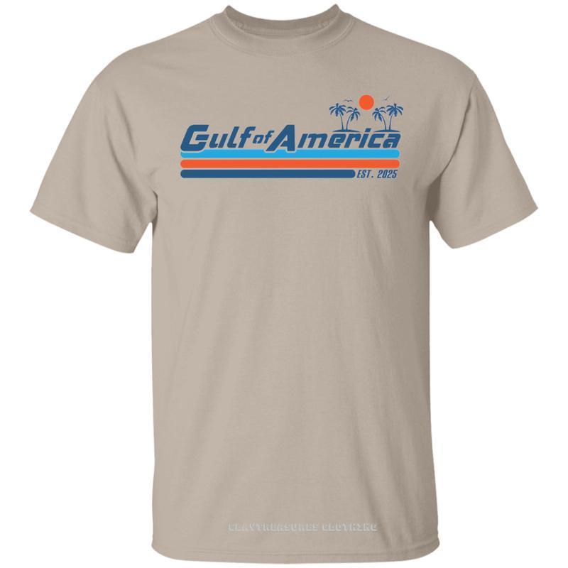 Gulf Of Usa America Est 2025 Shirt, Gulf Of America Tee, Retro Gulf Coast Beach Shirt Texas Alabama Mississippi Florida