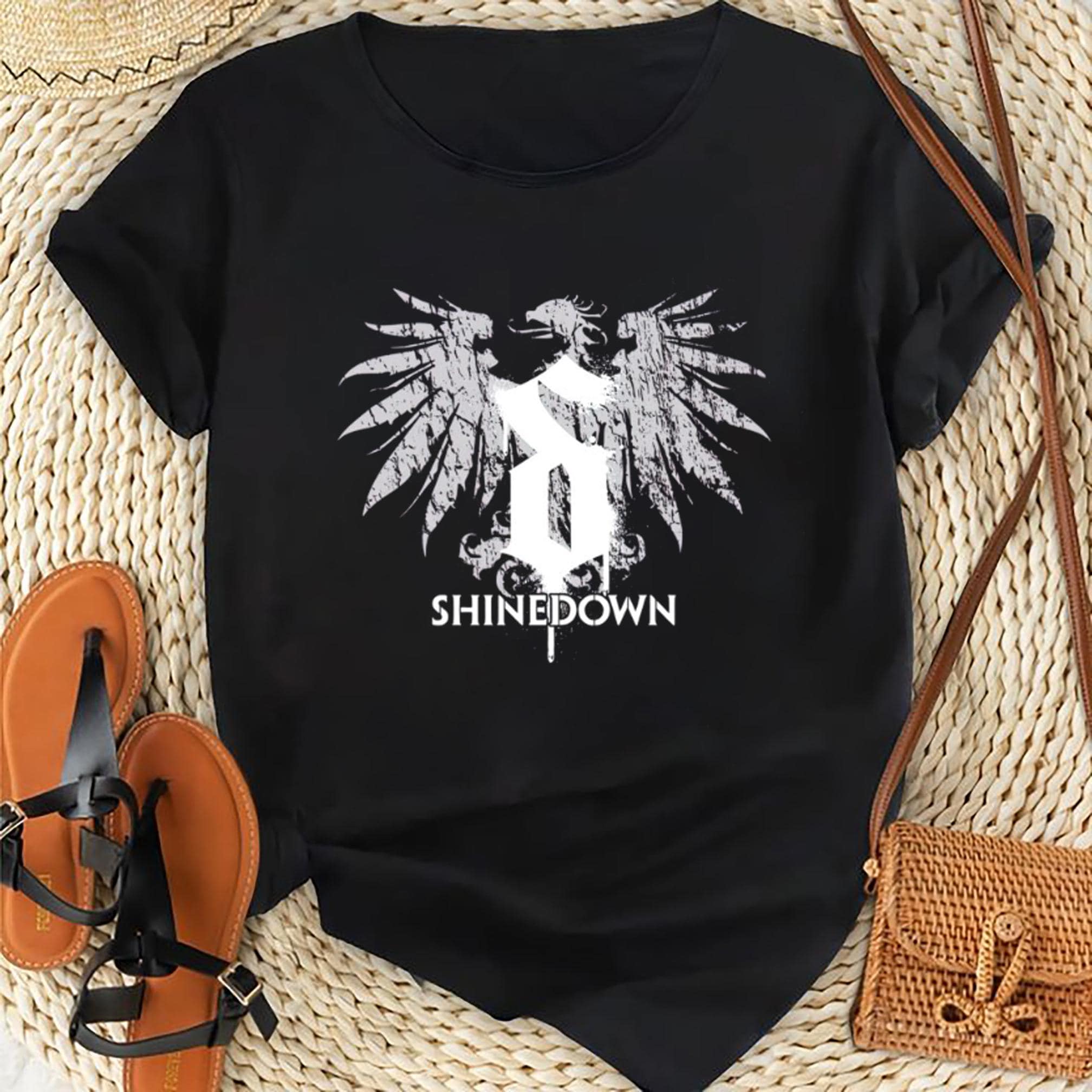 90S Vintage Shinedown Band Logo Shirt, Shinedown Dance Tour 2025 Shirt, Shinedown Fan Gift, Shinedown Band Merch, Shinedown Rock Band Shirt