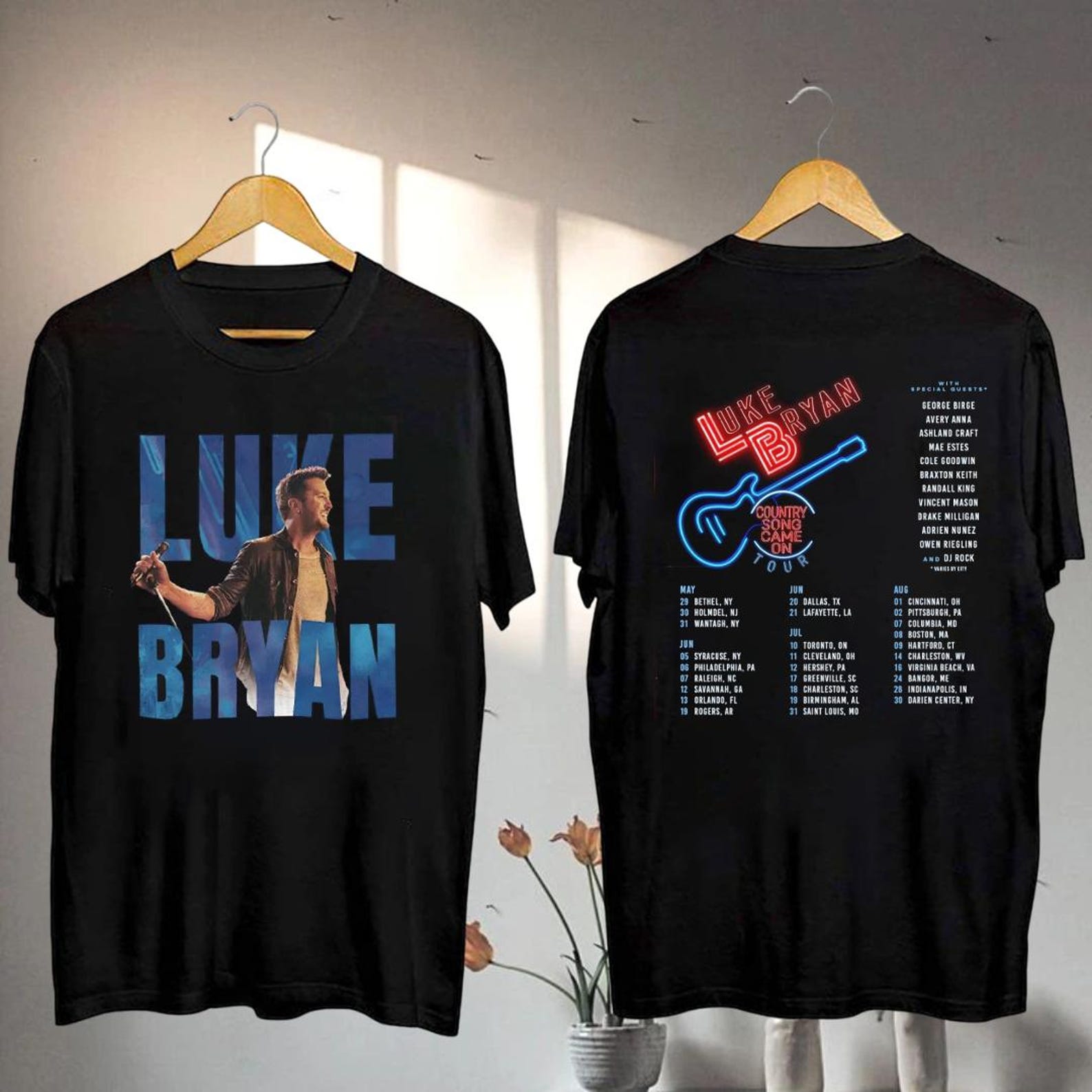 Luke Bryan 2025 Concert, 2025 Luke Bryan Country Song Came On Tour Shirt, Luke Bryan Fan Gift, Luke Bryan Merch, Luke Bryan Graphic Shirt