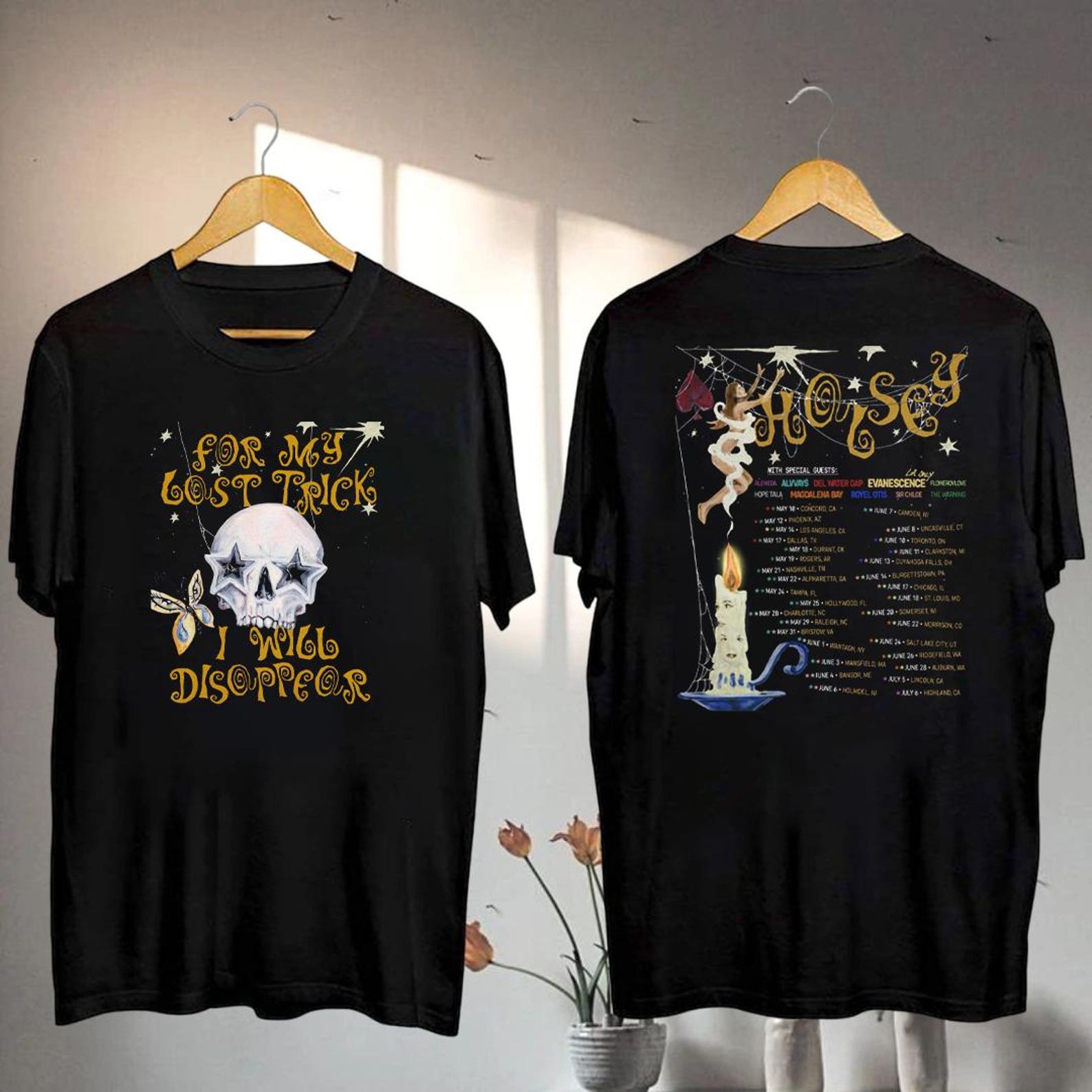 2025 Halsey For My Last Trick The Tour Shirt, Halsey 2025 Concert, Halsey Fan Gift, Halsey Graphic Shirt, Halsey Merch, Halsey Graphic Shirt