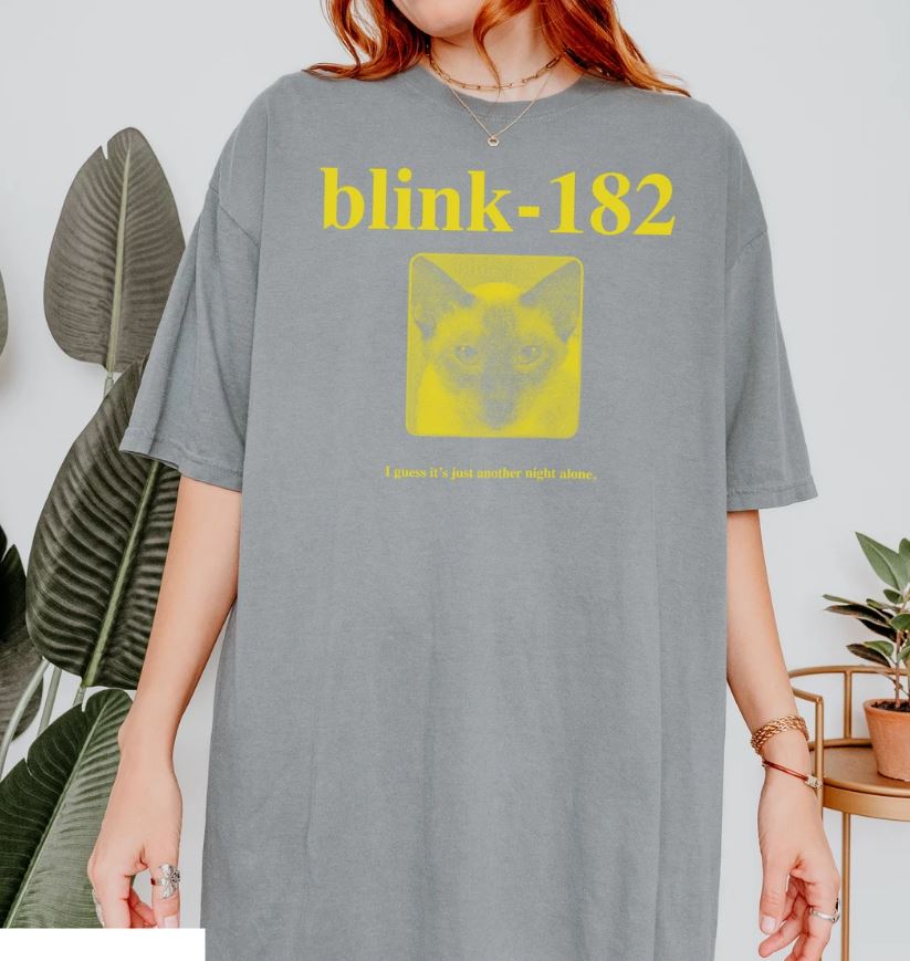Blink Unisex Shirt, Cheshire Cat, 182, Blink Tour Shirt