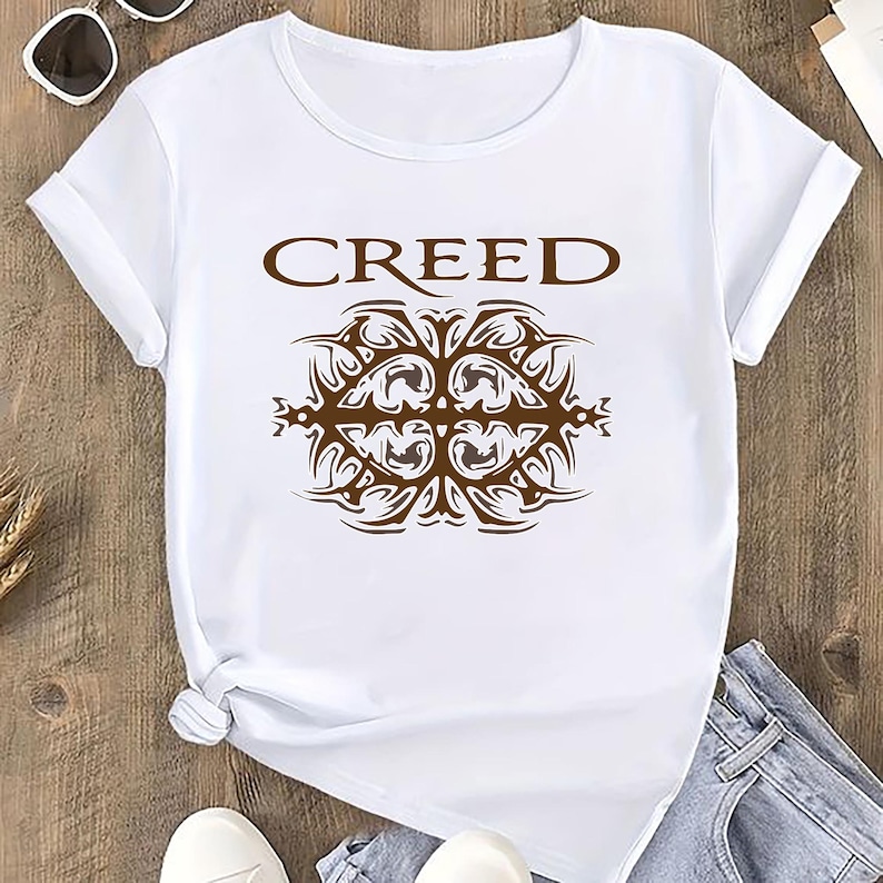 Vintage Creed Band Logo Shirt, Creed Band Fan Gifshirt, Creed 2025 Tour Unisex Shirt, Rock Band Creed Graphic Shirt, Creed Band Merch