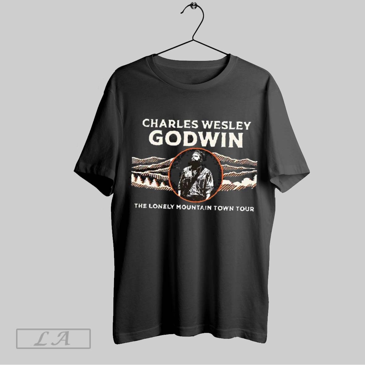 Top Charles Wesley Godwin Lonely Mountain Town Tour Dates 2025 Shirt Hoodie Shirt