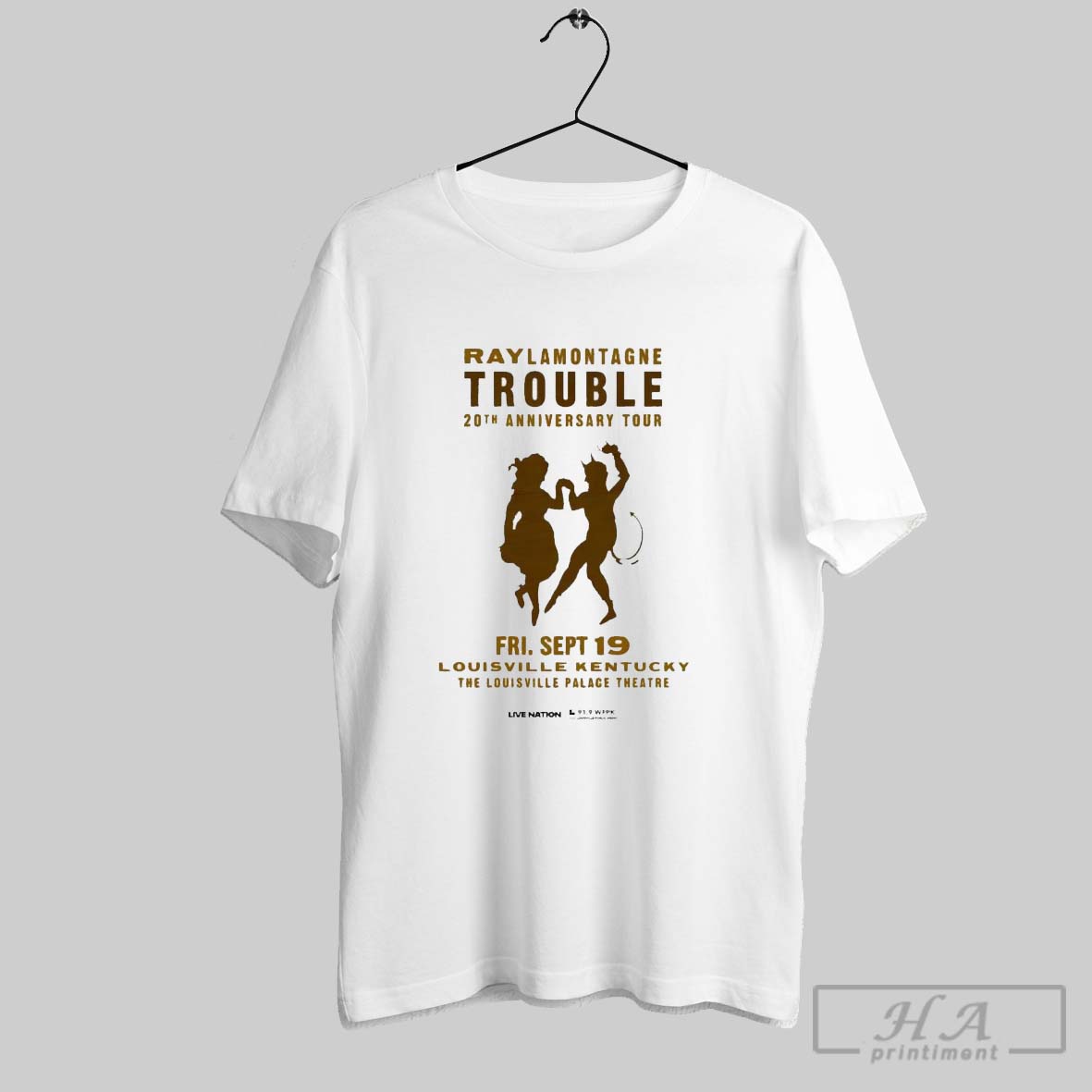 Ray Lamontagne Trouble 20Th Anniversary Tour Fri Sept 19 2025 Louisville Kentucky The Louisville Palace Theatre Shirt