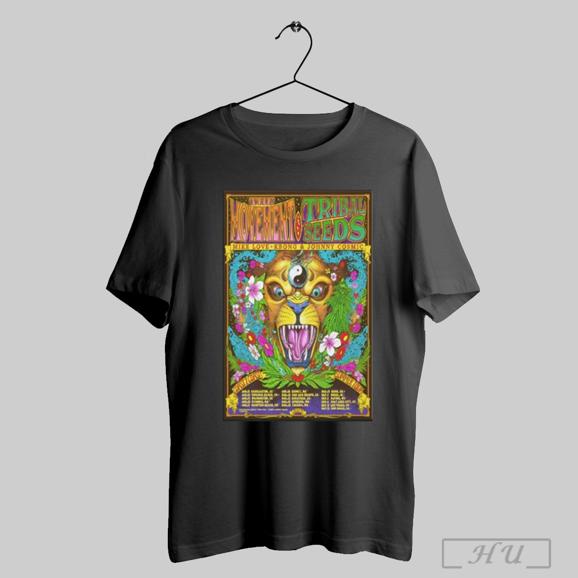 The Movement And Tribal Seeds Coast 2 Coast Tour Summer 2025 Shirt