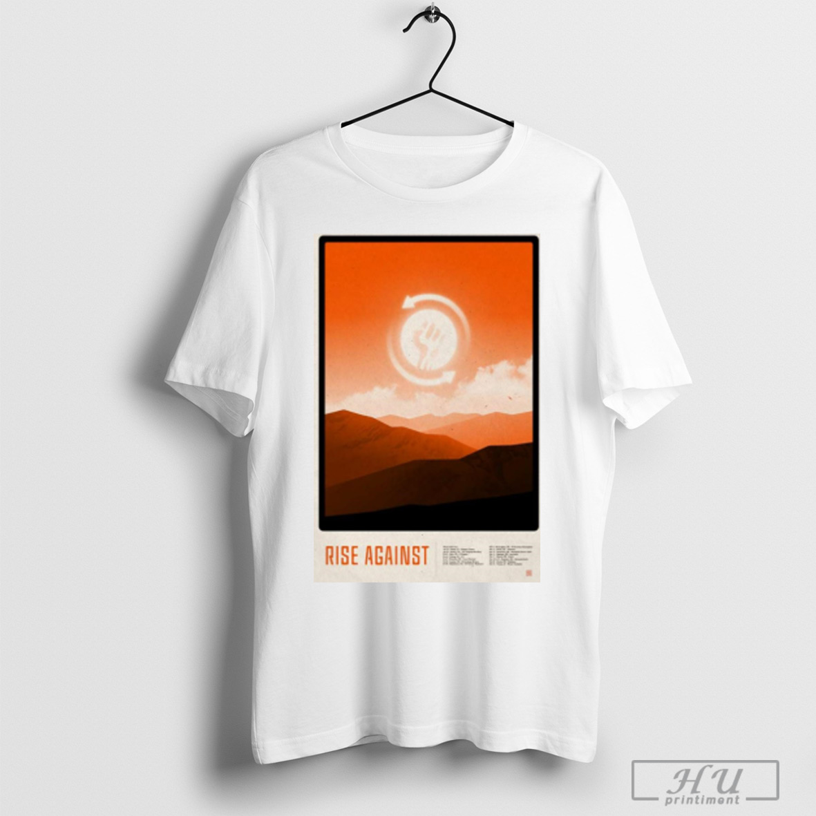 Rise Against European Tour 2025 Shirt