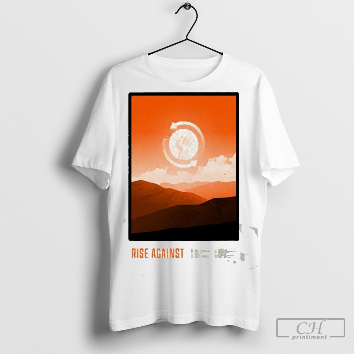 Official Rise Against European Tour 2025 Shirt Sweatshirt