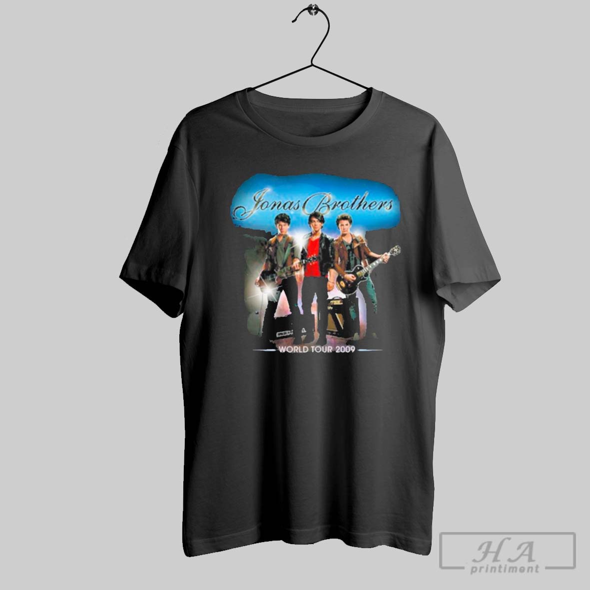Official Jonas Brothers Vintage World Tour 2009 2025 Shirt