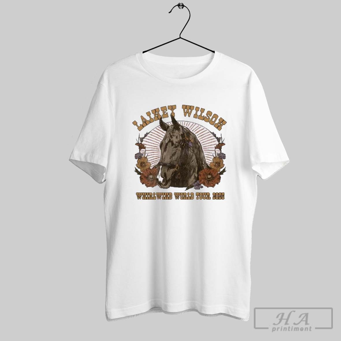 Official Lainey Wilson Whirlwind World Tour 2025 Shirt