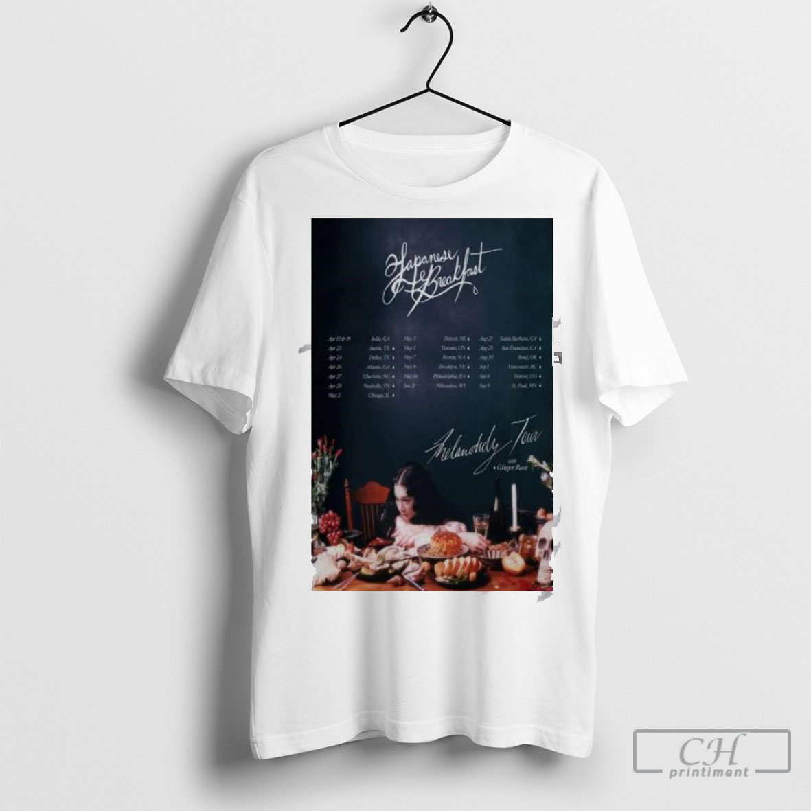 Official Japanese Breakfast Poster Melancholy Tour 2025 Shirt