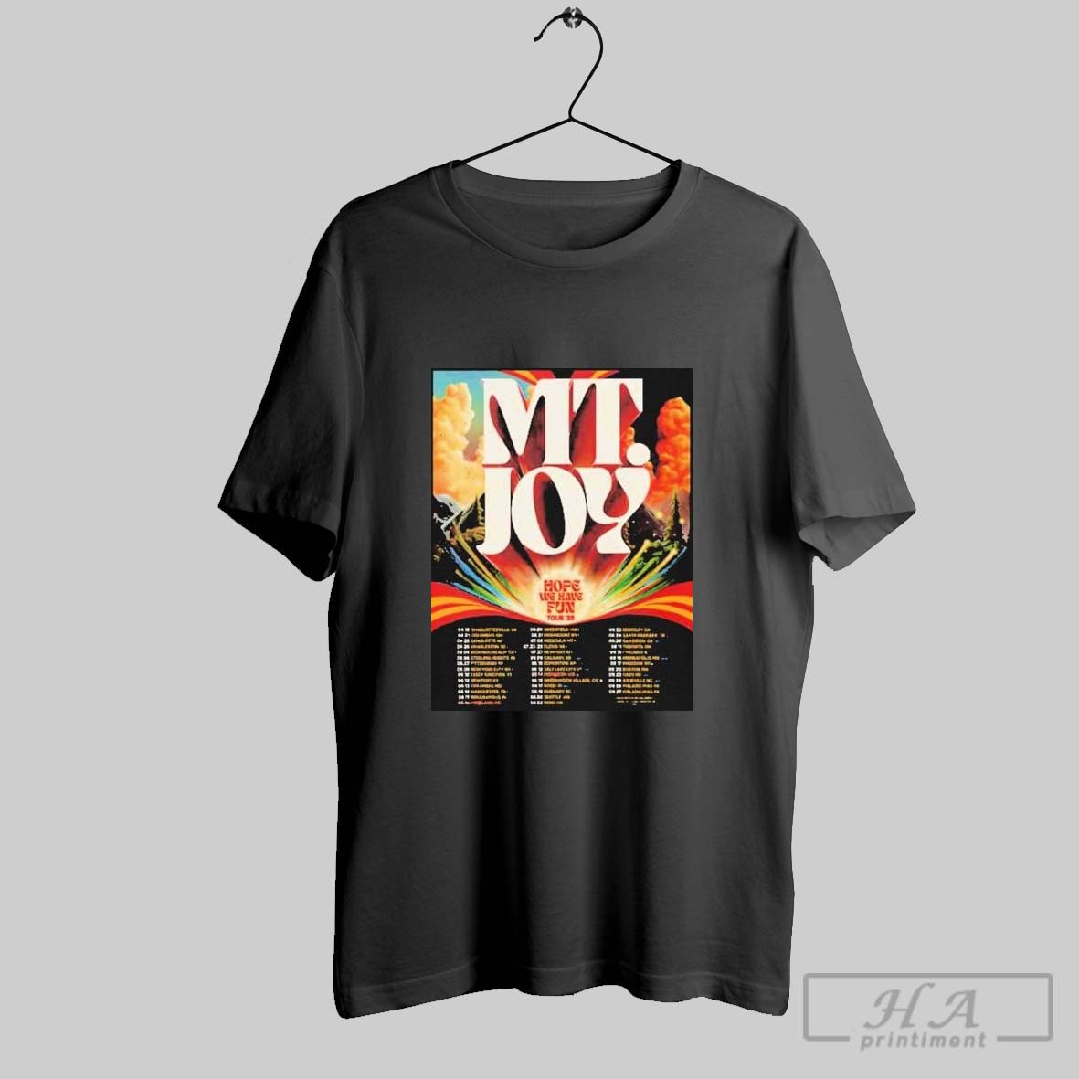 Mt Joy Band Hope We Have Fun Tour 2025 Dates Shirt
