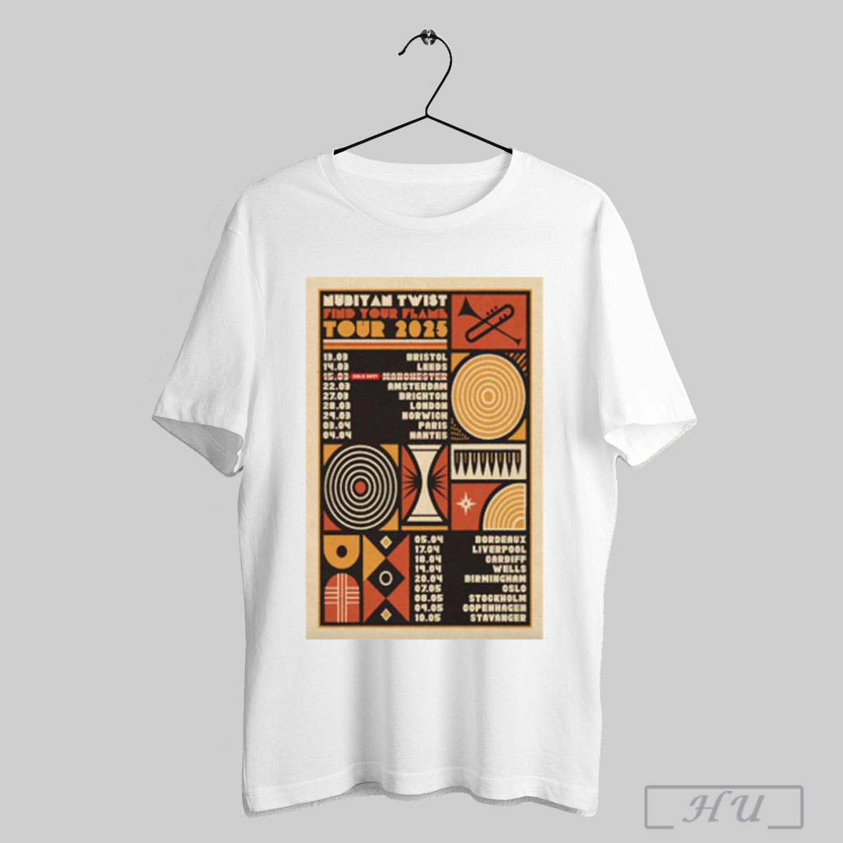 Nubiyan Twist Find Your Flame Tour 2025 Shirt Sweatshirt