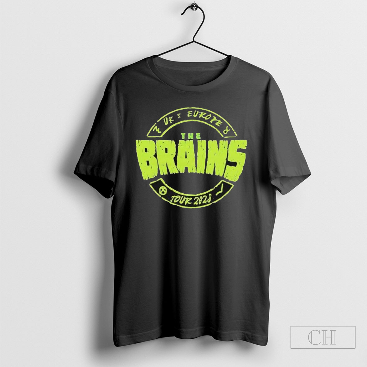 Offcial The Brains Tour 2025 At Germany Logo Uk Europe Shirt