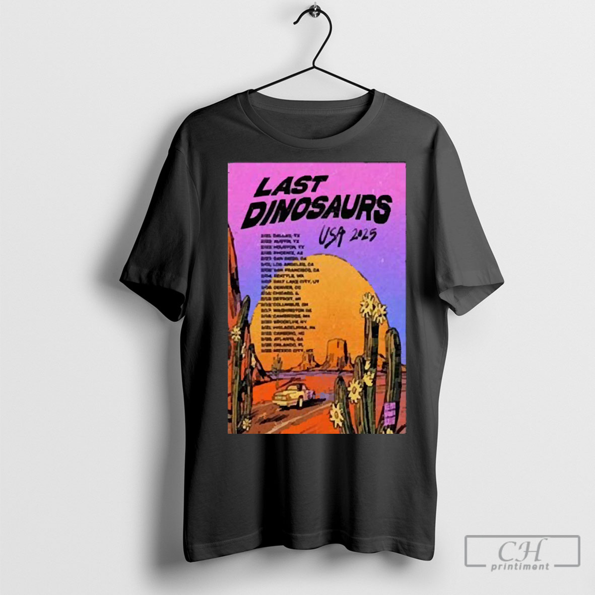 Last Dinosaurs Usa Tour 2025 Shirt
