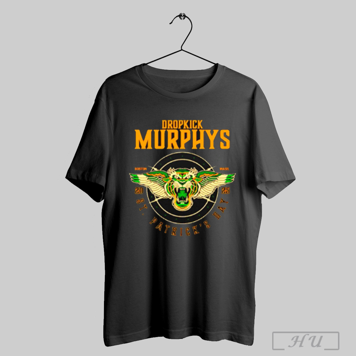 Dropkick Murphys St Patricks Day 2025 Tiger Tour Shirt