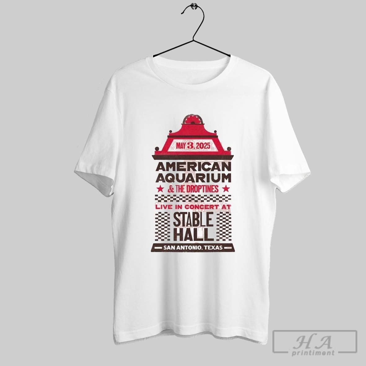 Bj Barham American Aquarium May 3 2025 Stable Hall In San Antonio Tx Tour Shirt