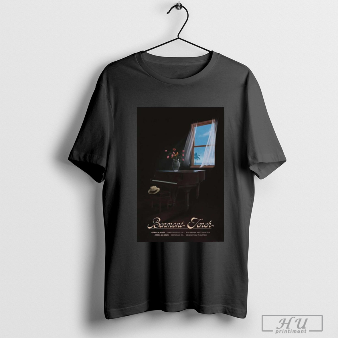 Benmont Tench Apr 2025 California Tour Shirt
