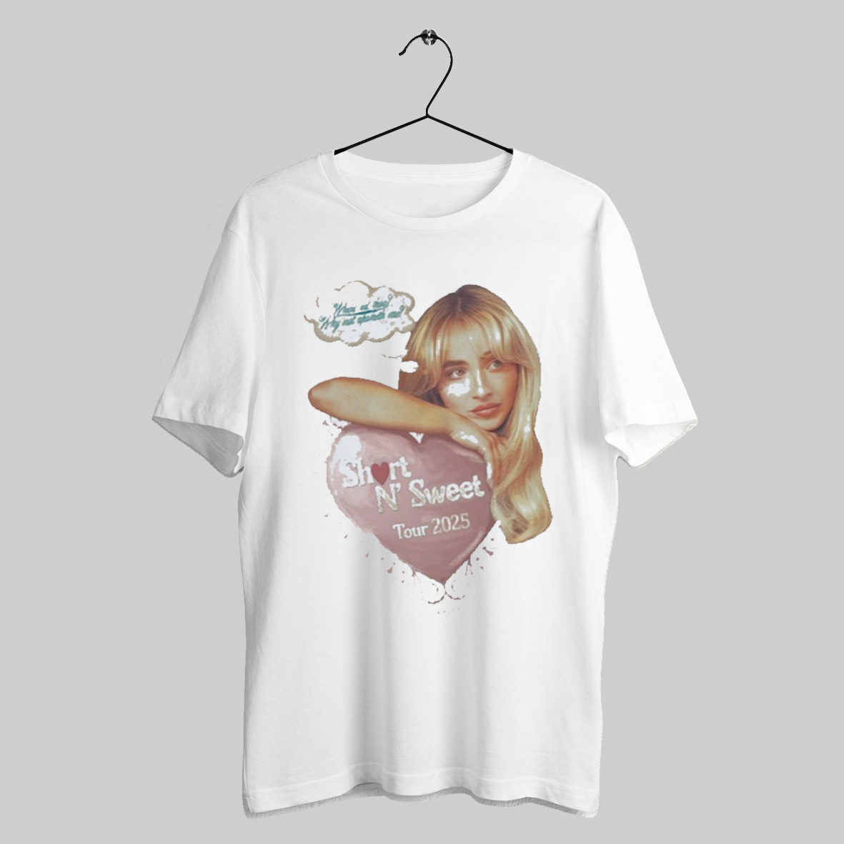 Butter Heart The Circle Short N Sweet Heart Tour 2025 Shirt