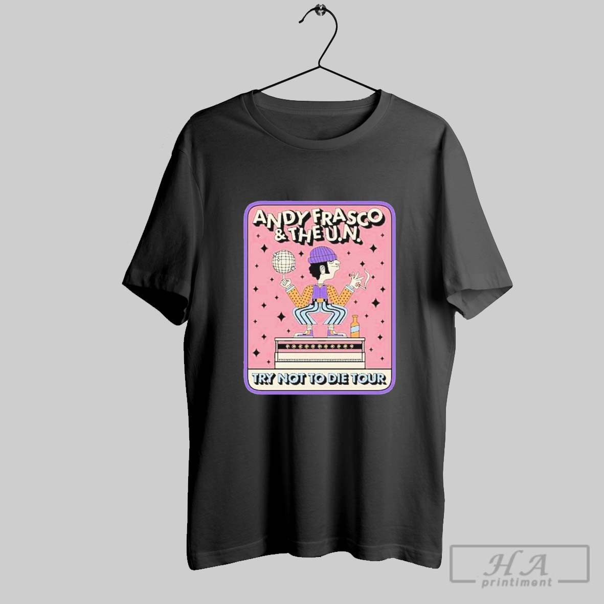 Andy Frasco And The Un Try Not To Die Tour 2025 Tour Dates Shirt