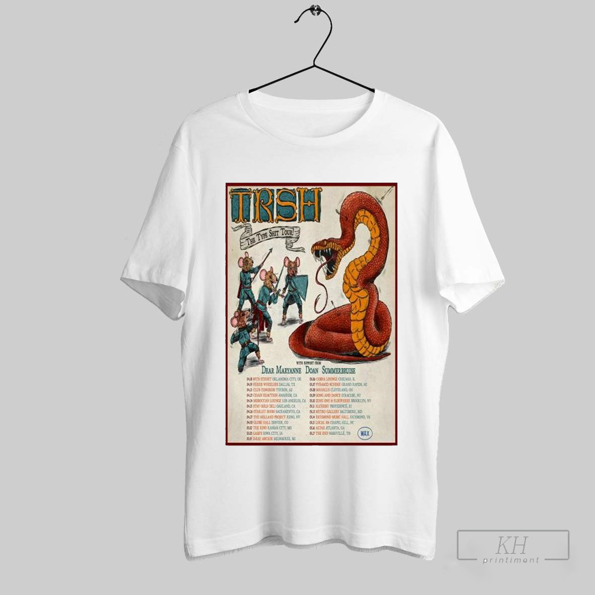 Trsh The Type Shit Tour 2025 Dear Maryanne Doan Summer Cruise Shirt Shirt Cutom Poster Coffee Mugs Ornaments