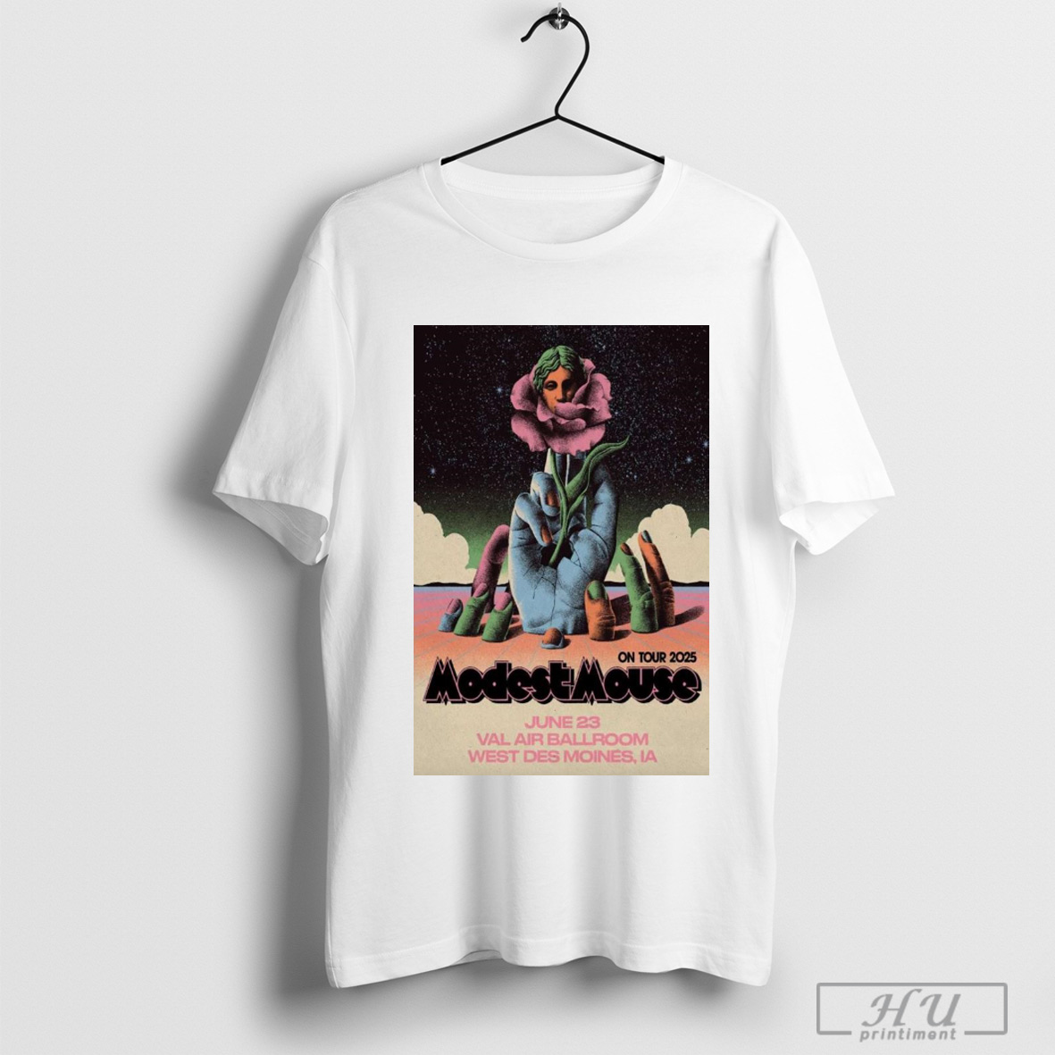 Trendy Poster Modest Mouse On Tour 2025 Val Air Ballroom In West Des Moines Ia June 23 2025 Shirt