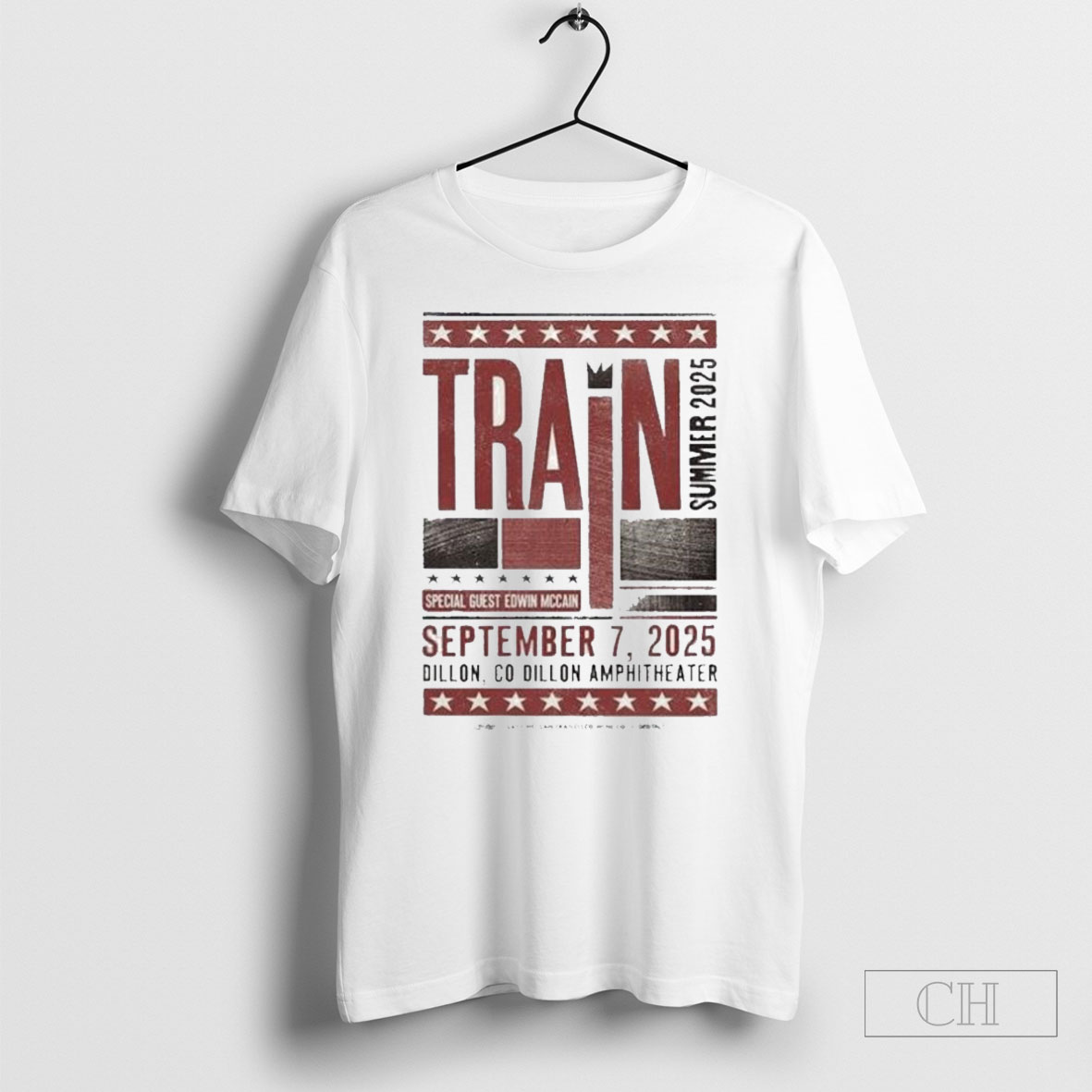 Train Summer Tour 2025 Edwin Mccain Shirt