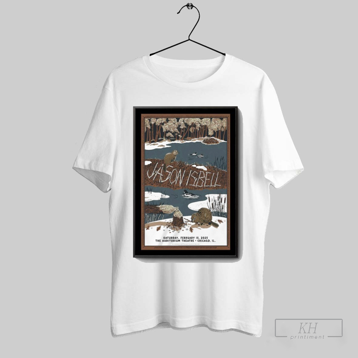 Tour 2025 Jason Isbell And The 400 Unit Chicago Il Poster Shirt Shirt