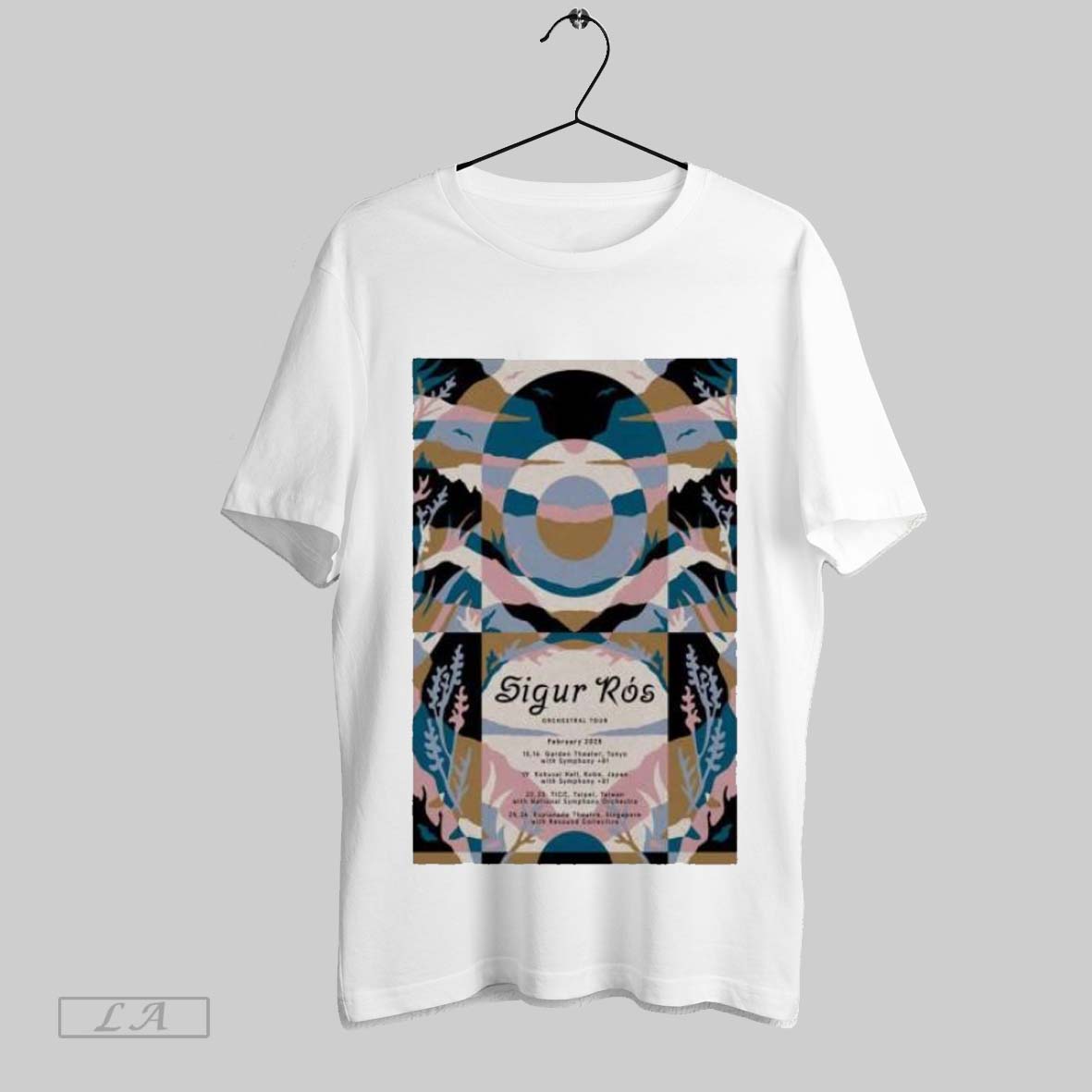 Top Poster Sigur Ros Orchestral Tour 2025 Shirt