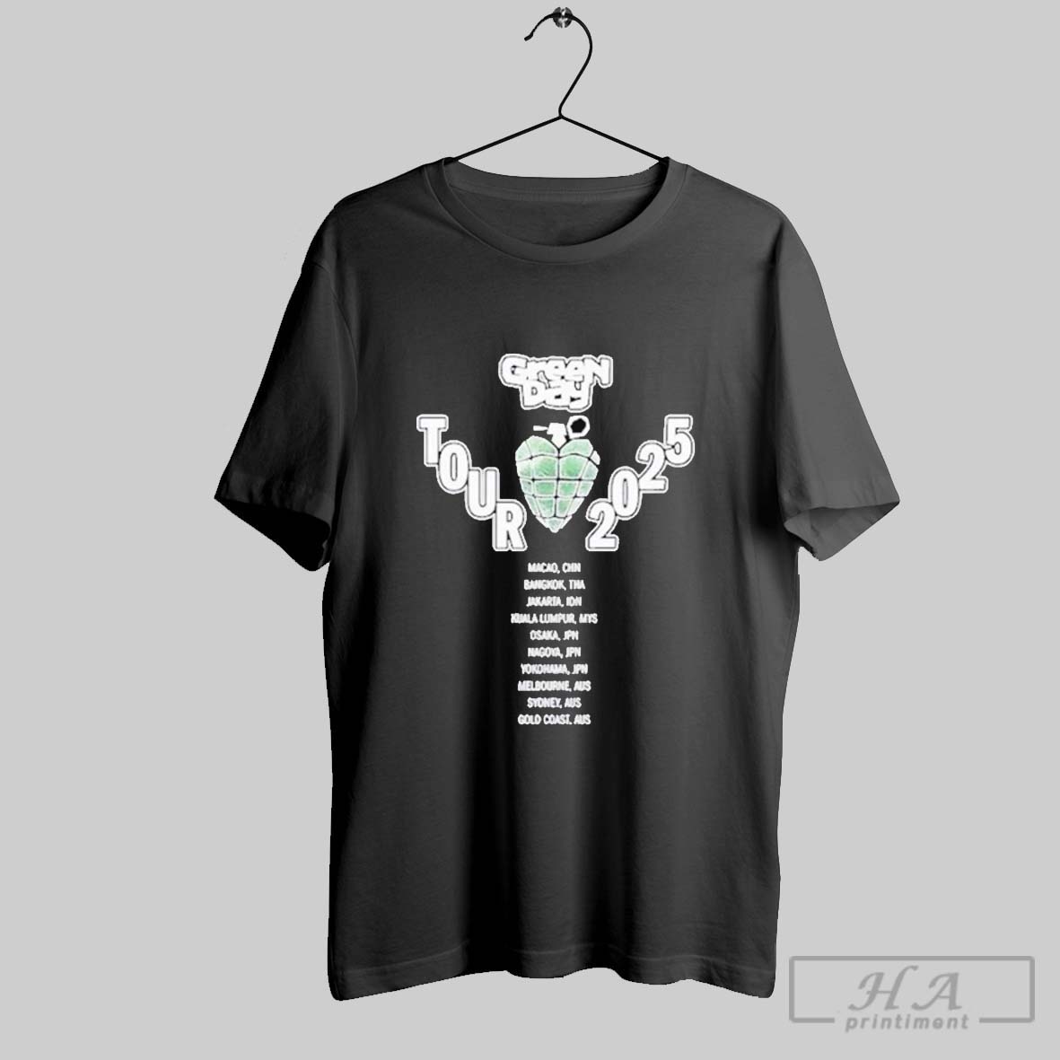 Top Premium Limited Green Day Iconic Tour 2025 Shirt