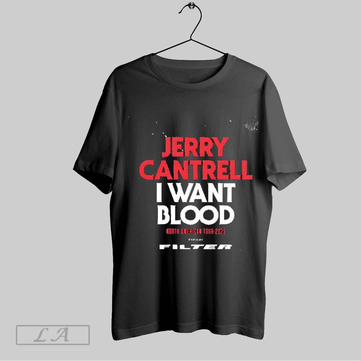 Top Jerry Cantrell I Want Blood North American Tour 2025 With Special Guest Filter Unisex Sweatshirt Shirt